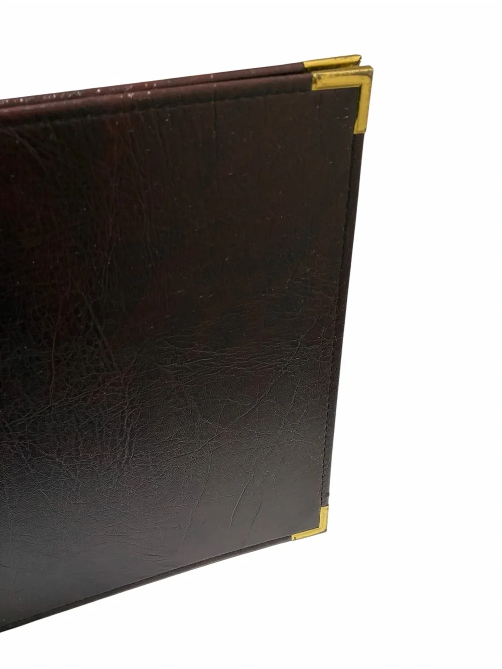 Vintage Hazel Americas Case Maker Padfolio Burgundy Leatherette Portfolio USA